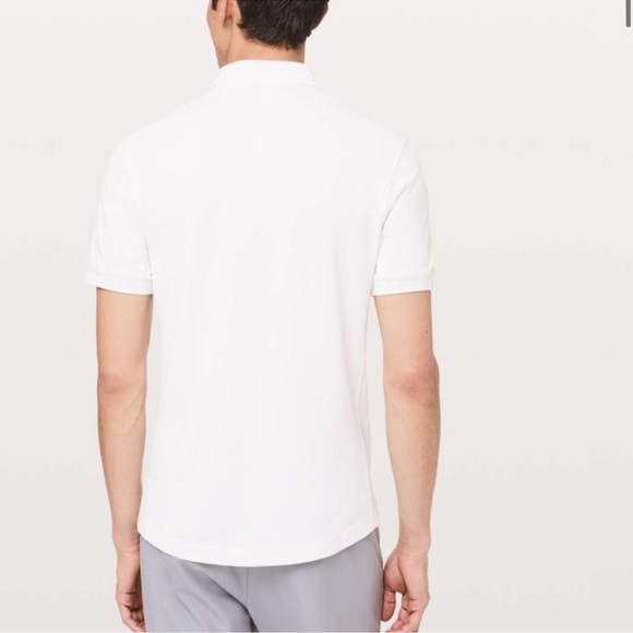 Lululemon Tech Pique Polo White First Release Size XL - Picture 2 of 8
